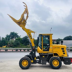 MÁY XÚC LẬT KẸP GỖ LG932L